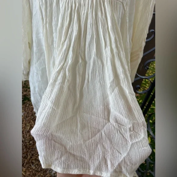 New American Eagle Outfitters Lightweight Lace Panels Straps Cross back Tunic XS - Picture 6 of 13